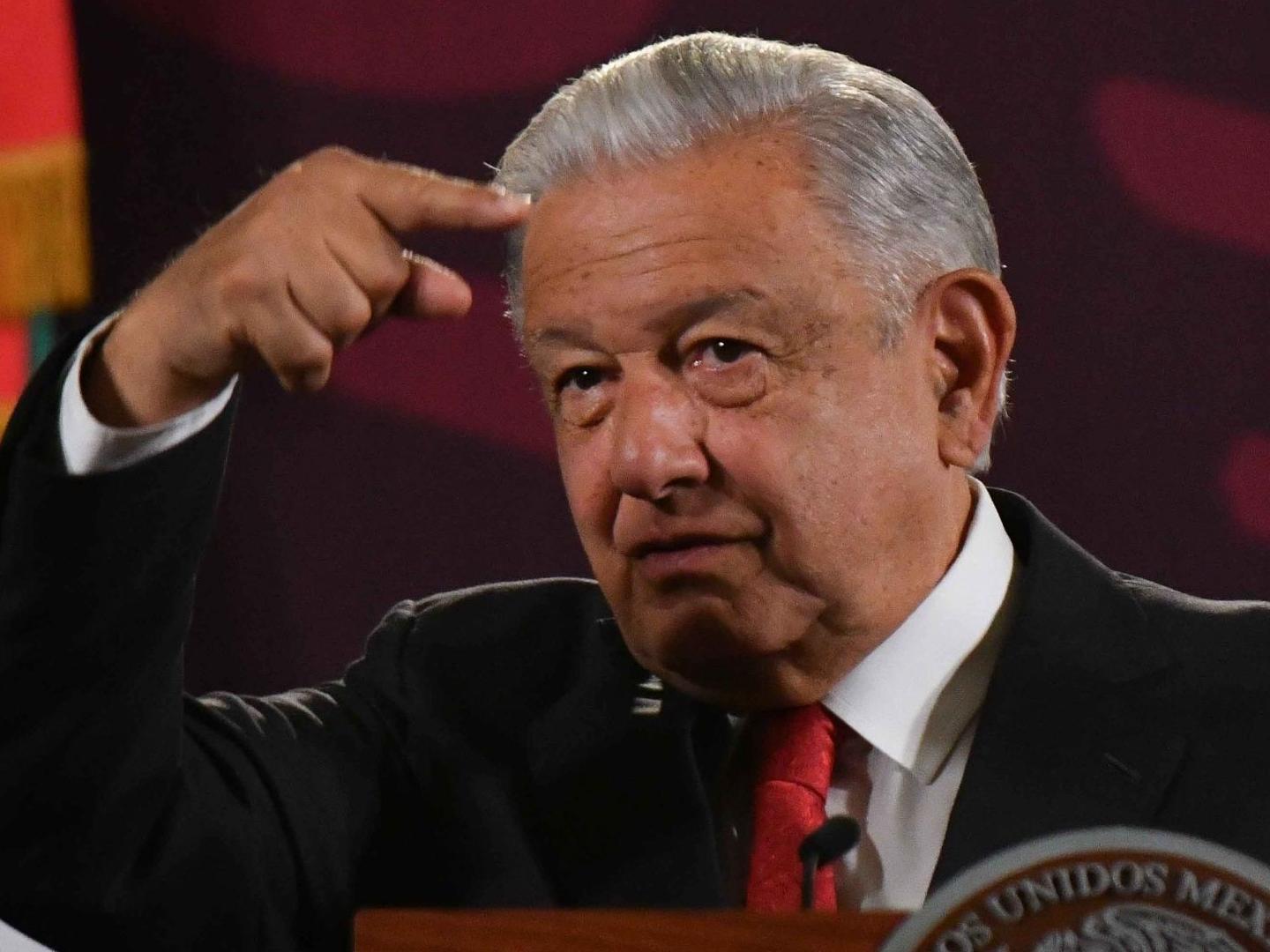El  presidente Andrés Manuel López Obrador