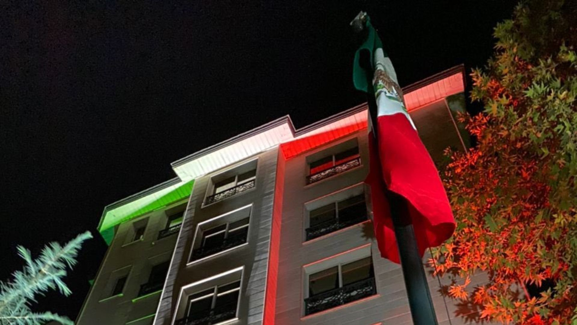 La embajada de México en Irán