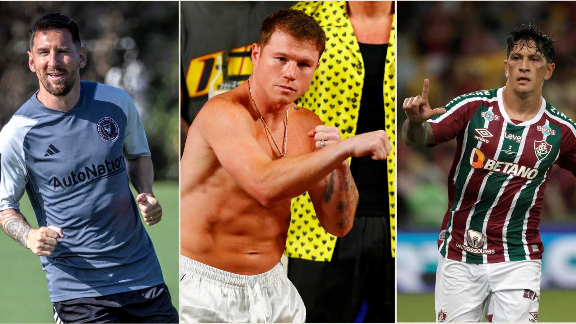 Canelo y Messi, entre los atletas más destacados del 2023