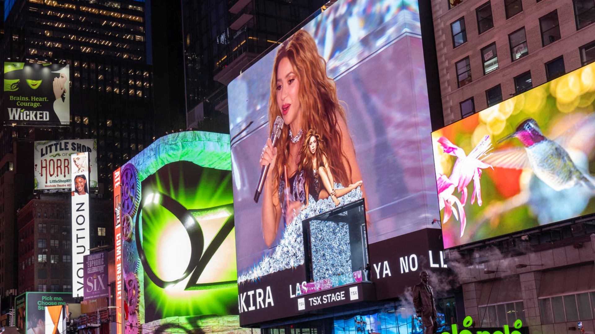 Dónde ver Especial de Shakira del concierto en Times Square 2024