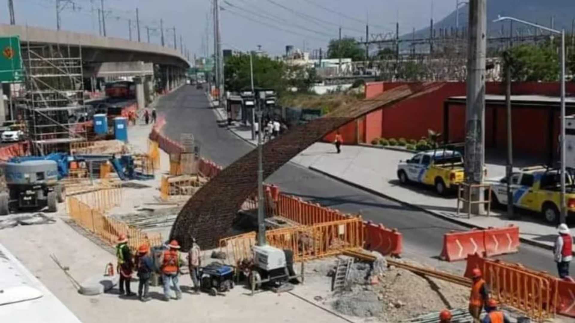 El colapso en las obras de la Línea 6 del Metro de Monterrey generó preocupación; esto pasará con la construcción