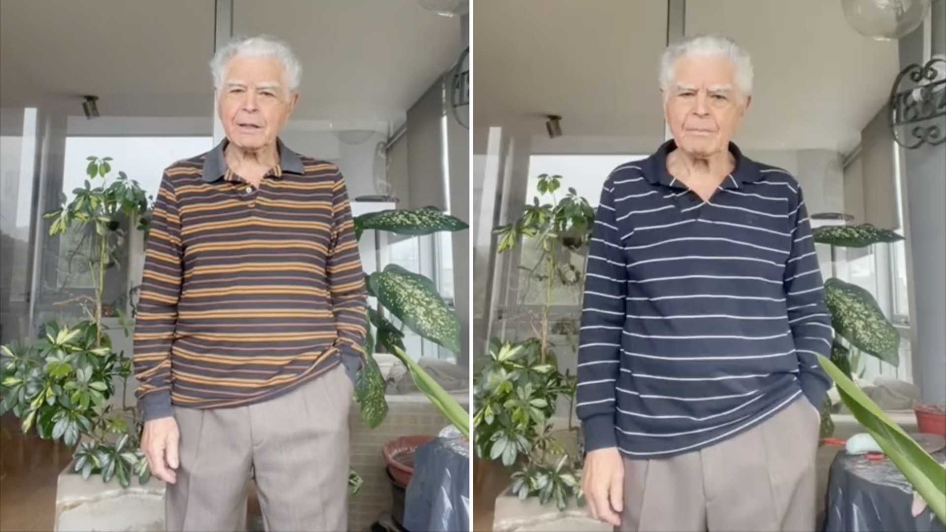 Abuelito de 97 años quiere saber por qué vivió tanto