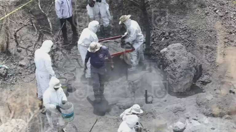 La Fiscalía de la CDMX informó que los restos hallados en un paraje ubicado en los límites de Iztapalapa y Tláhuac, corresponden a animales