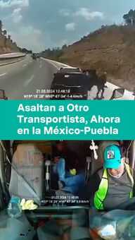 Foto: Asaltan a Otro Transportista, Ahora en la México-Puebla