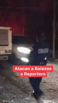 Foto: Atacan a Balazos a Reportero