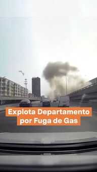 FOTO: Explota Departamento por Fuga de Gas