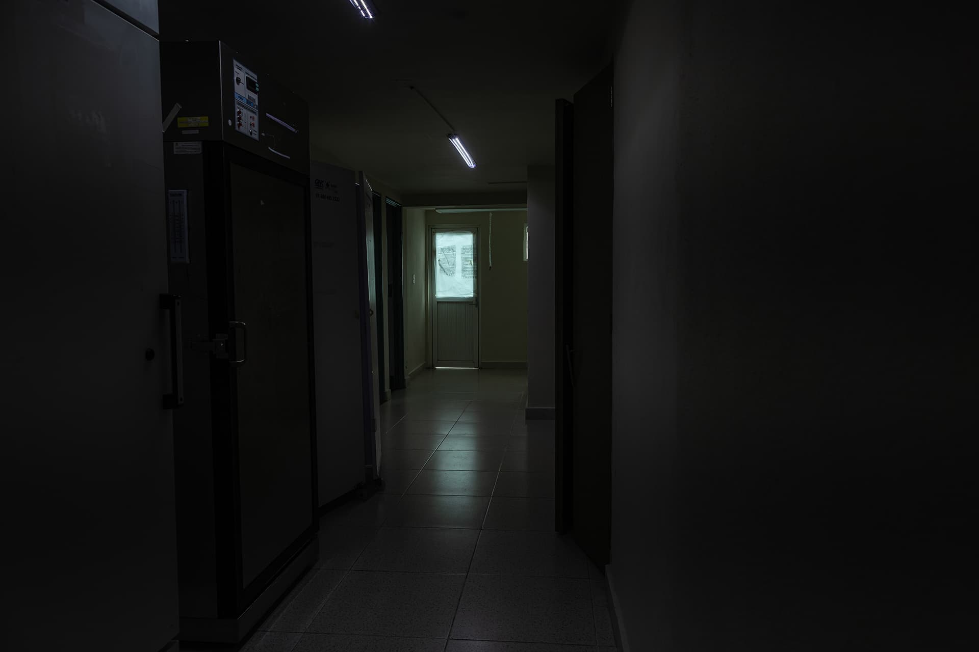 Foto de un pasillo de una clínica en Muytege, Acambay