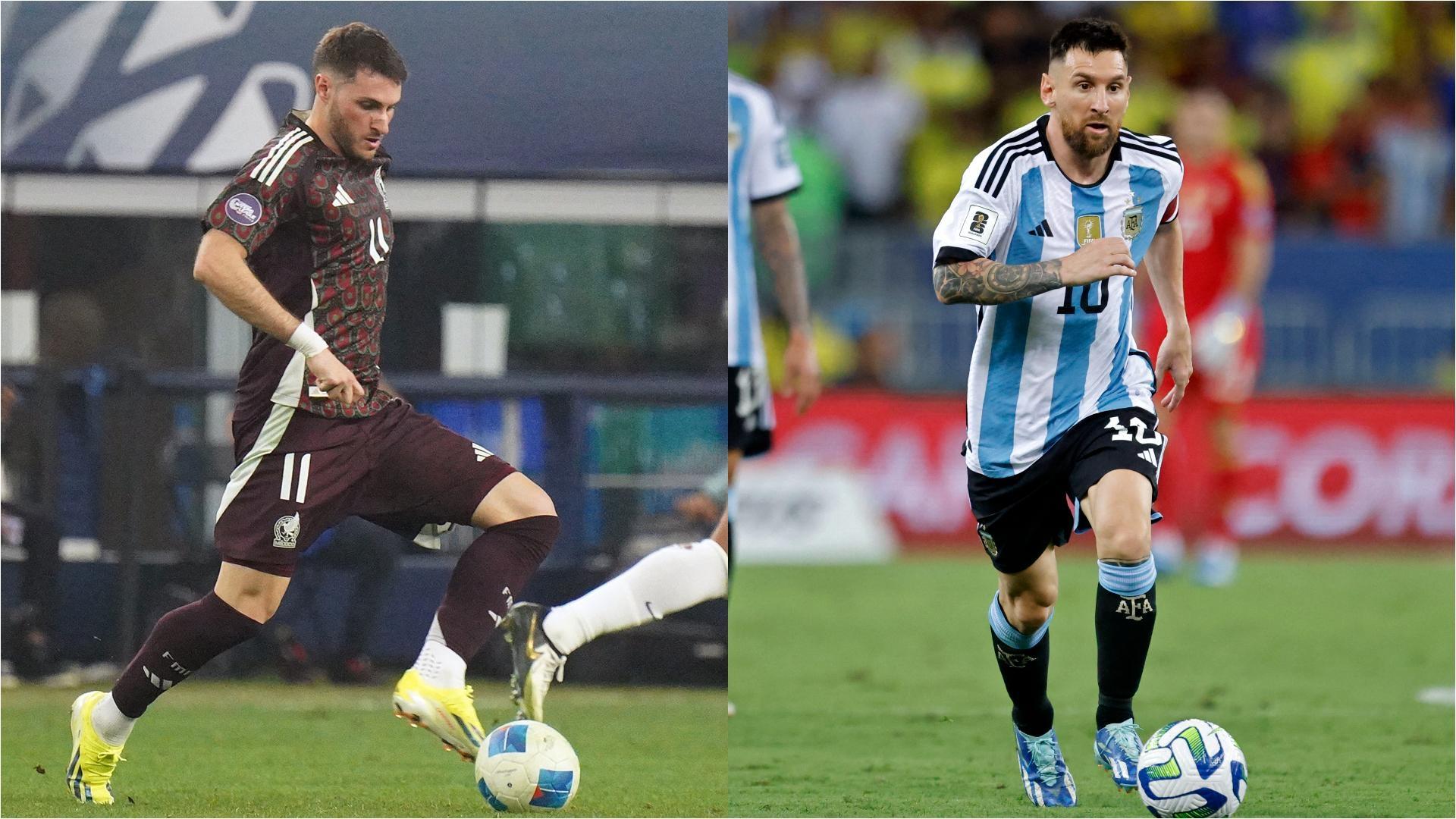 Santi Giménez Aparece en Comercial Junto a Messi y Otras Figuras del Futbol Mundial