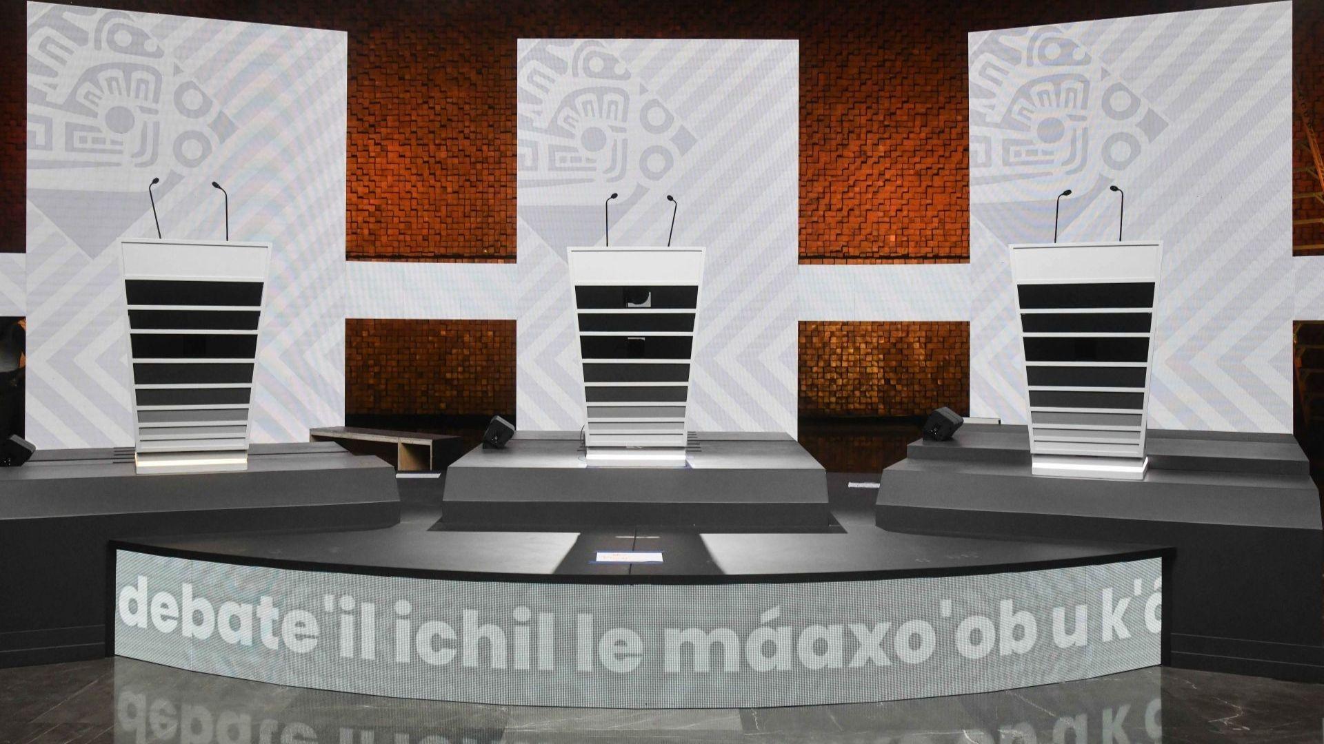 Este Domingo se Realiza el Tercer y Último Debate Presidencial en México