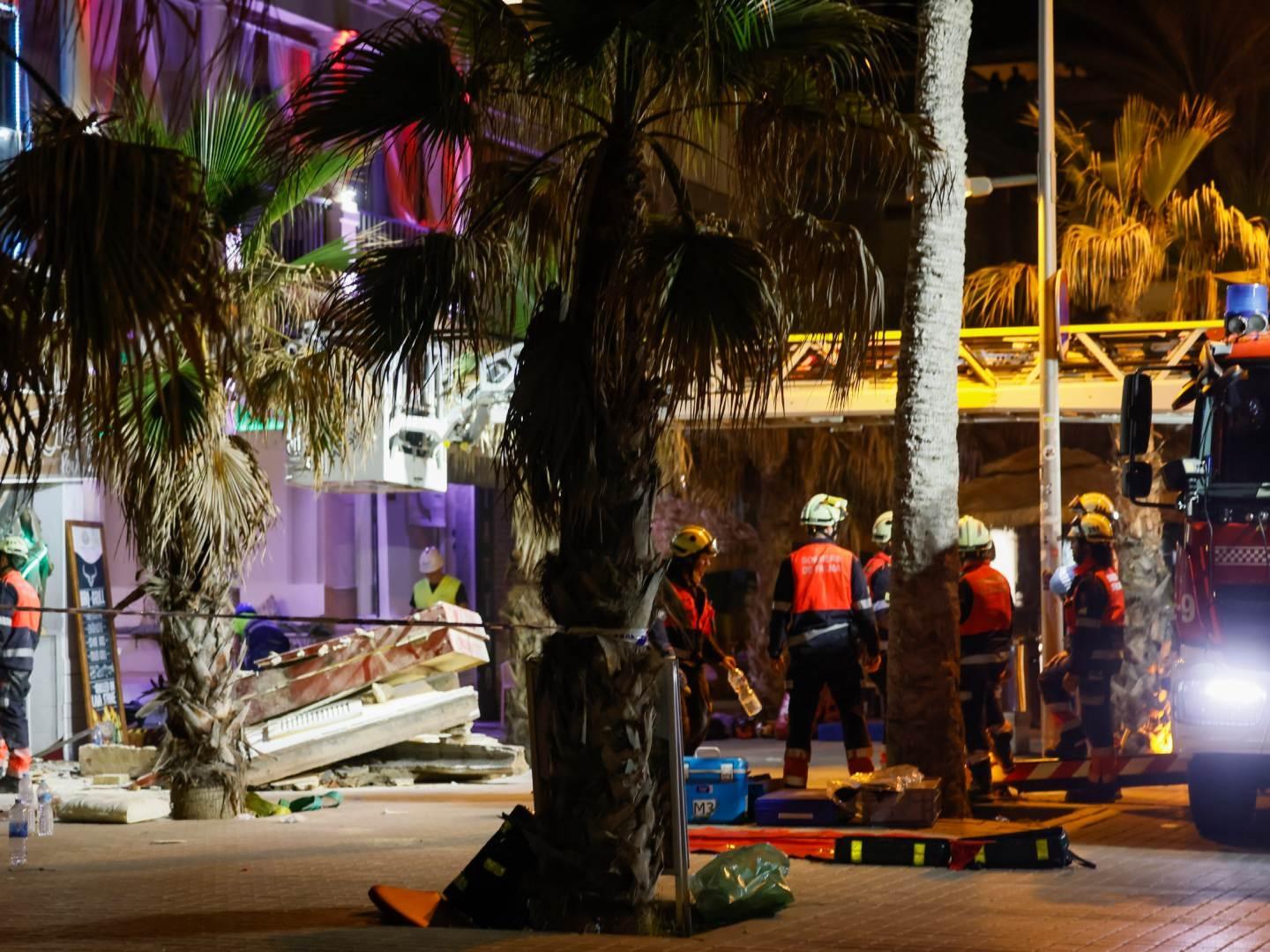 Tragedia En España: Cuatro Muertos por Colapso de Restaurante en Playa de Mallorca
