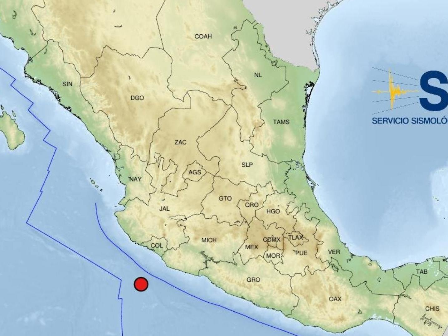 Sismo de Magnitud 5.2 se Registra en Ciudad de Armería, Colima