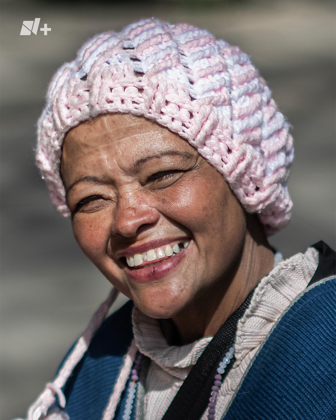 Retrato de una mujer mexicana en situación de calle