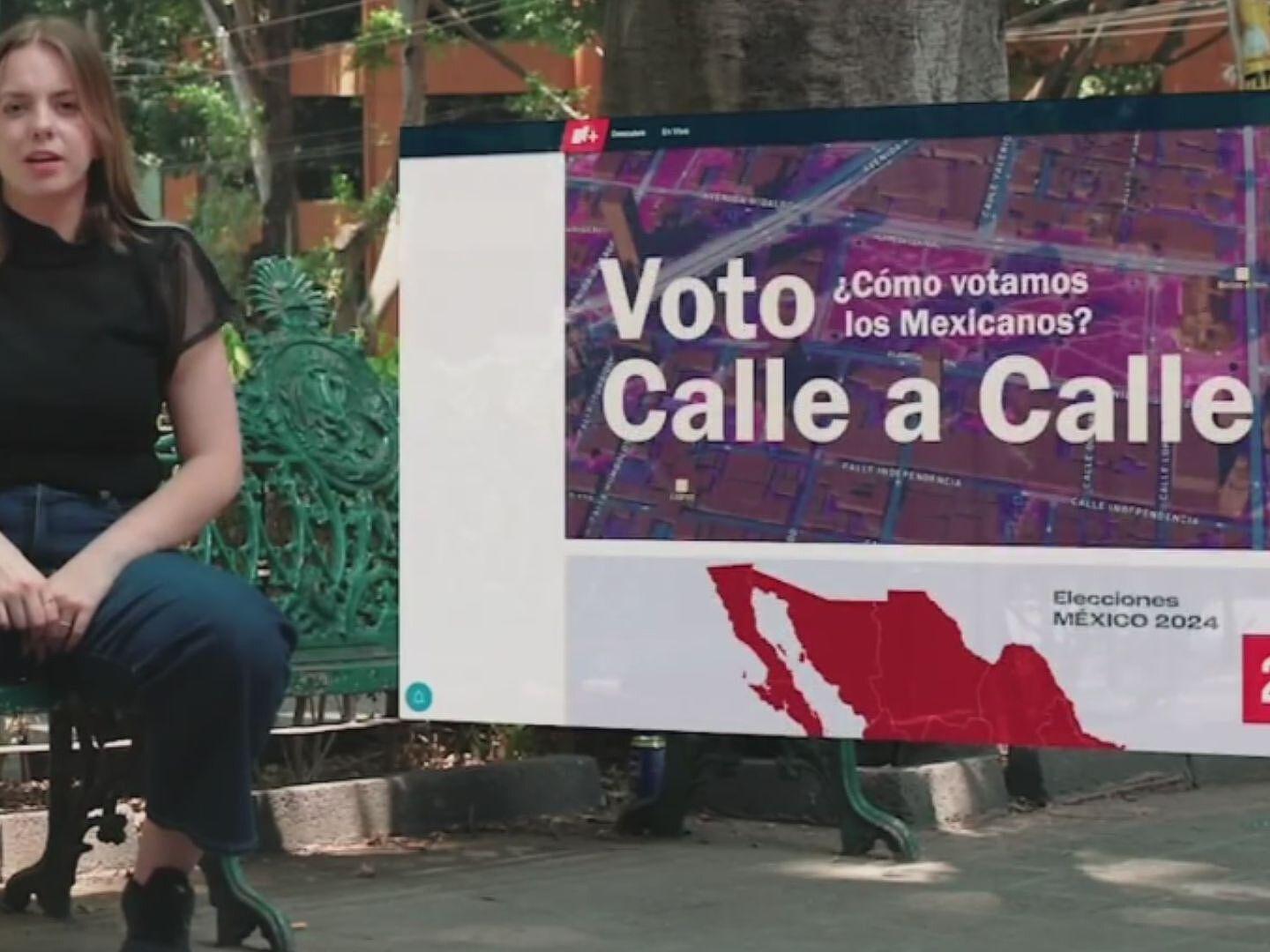 Así Votaron los Habitantes cerca de Paseo de la Reforma en 2018