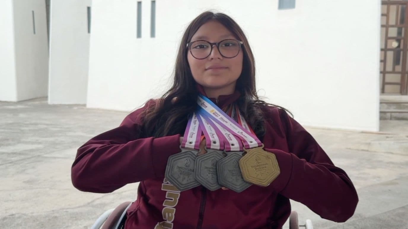 Zoe Jazmín, Originaria de Matamoros, Gana Cuatro Medallas en los Paranacionales CONADE 2026