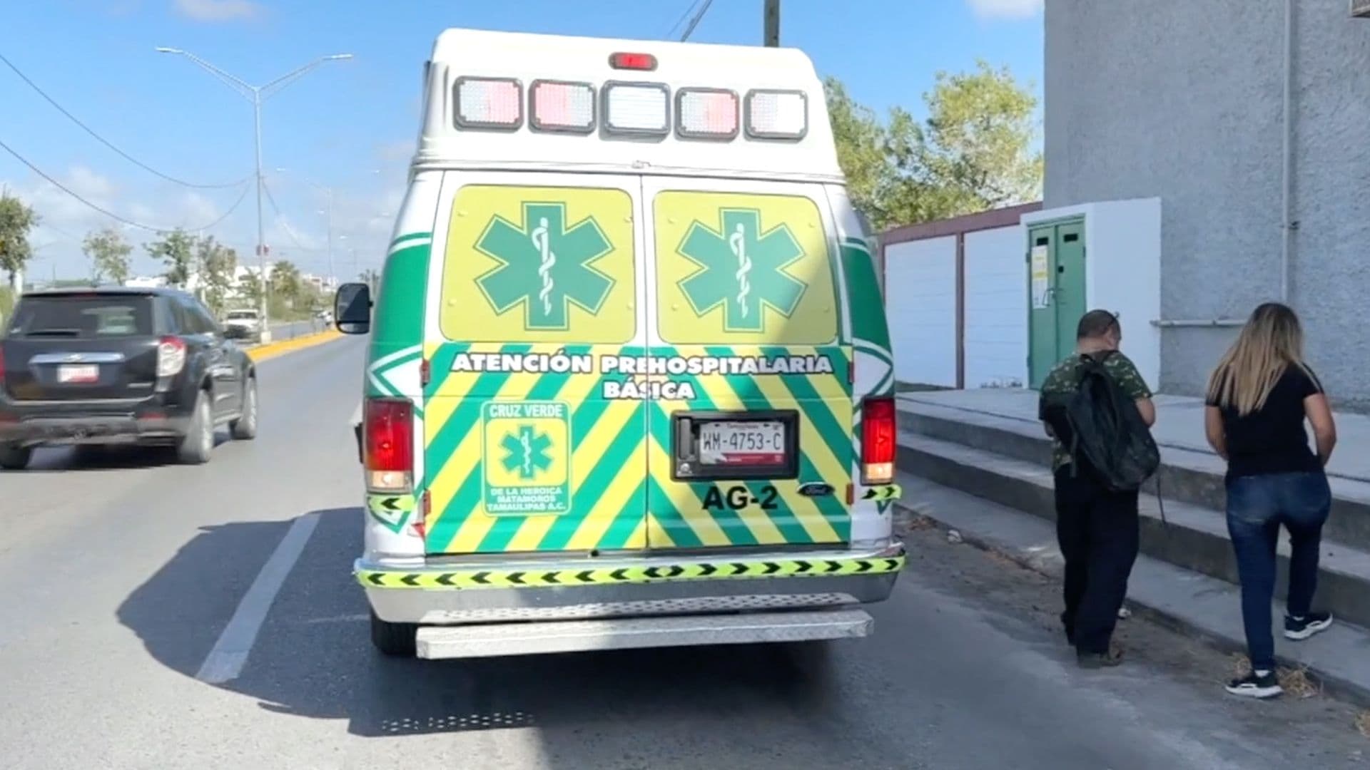 Vehículo se Da a la Fuga Luego de Atropellar a un Hombre en Matamoros, Tamaulipas