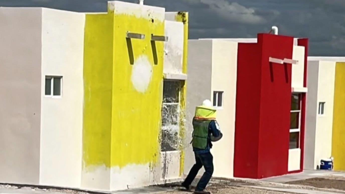Enjambre de Abejas Ataca a Obreros en una Construcción de Reynosa