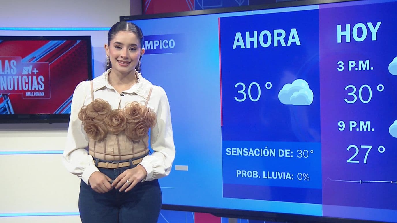 Clima en Tamaulipas: Pronóstico para la Tarde de este Viernes con Gimena Zermeño