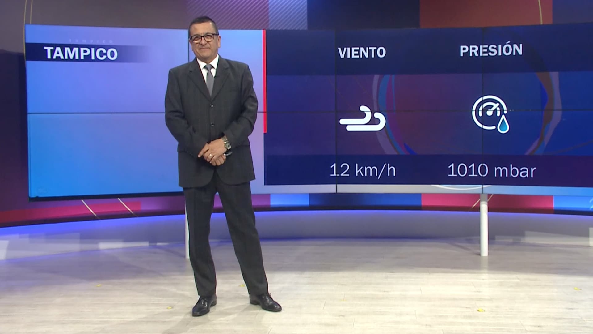 Probabilidad de Lluvias para Tamaulipas; El Clima con Óscar Sobrevilla