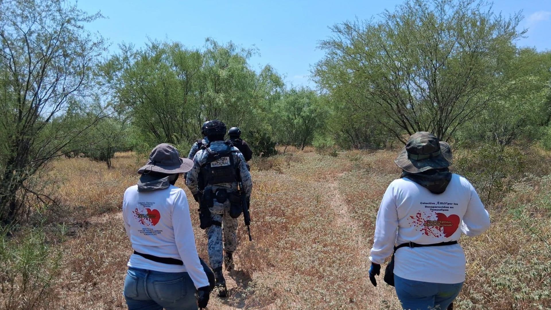 Colectivo Amor por los Desaparecidos Localiza Restos Óseos en Tamaulipas