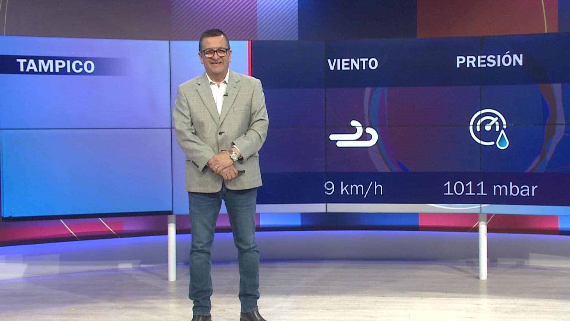 Fin de Semana con Lluvias en Tamaulipas; El Clima con Óscar Sobrevilla