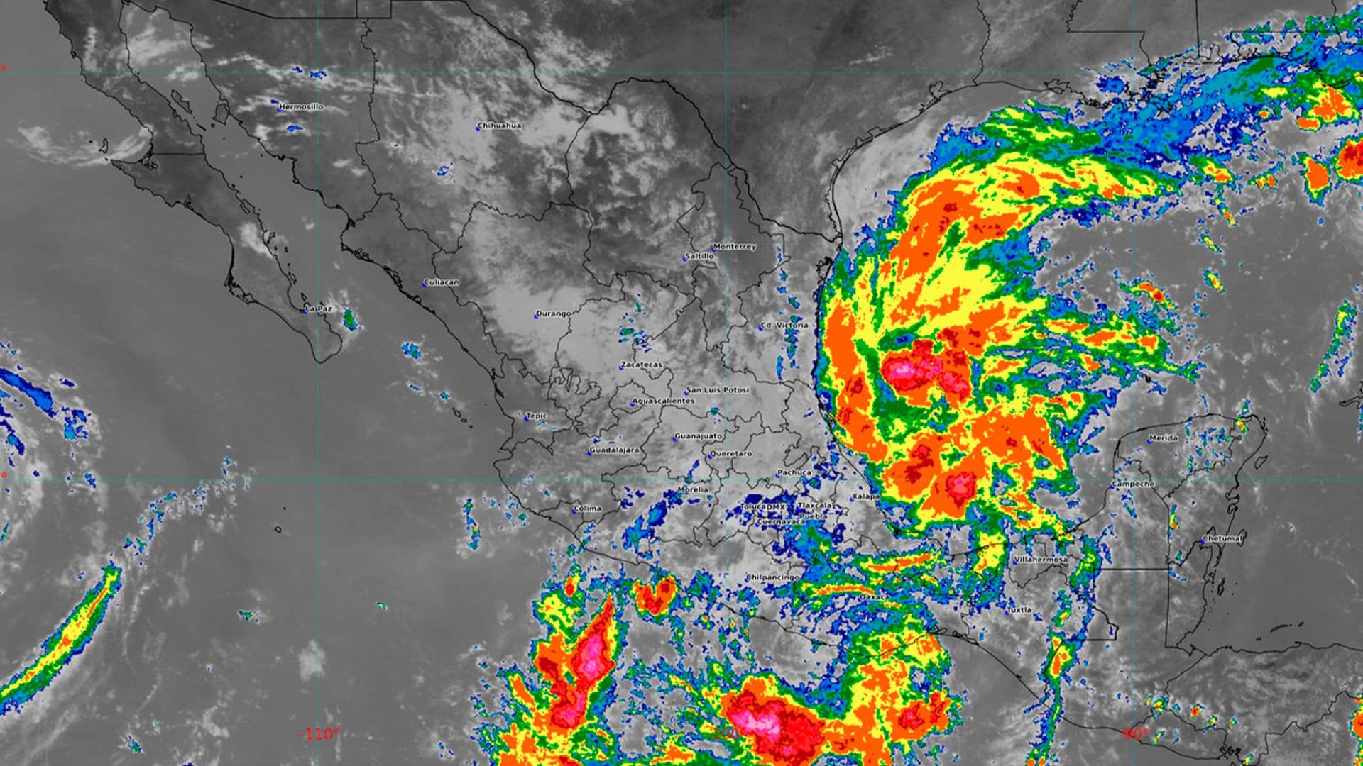 Trayectoria Depresión Tropical 9: Así Avanza el Ciclón Frente a Costa de Tamaulipas
