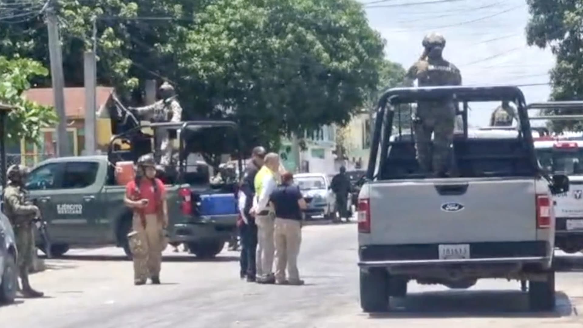 Autoridades Retiran Granada Antigua en Mercado de Tampico, Tamaulipas