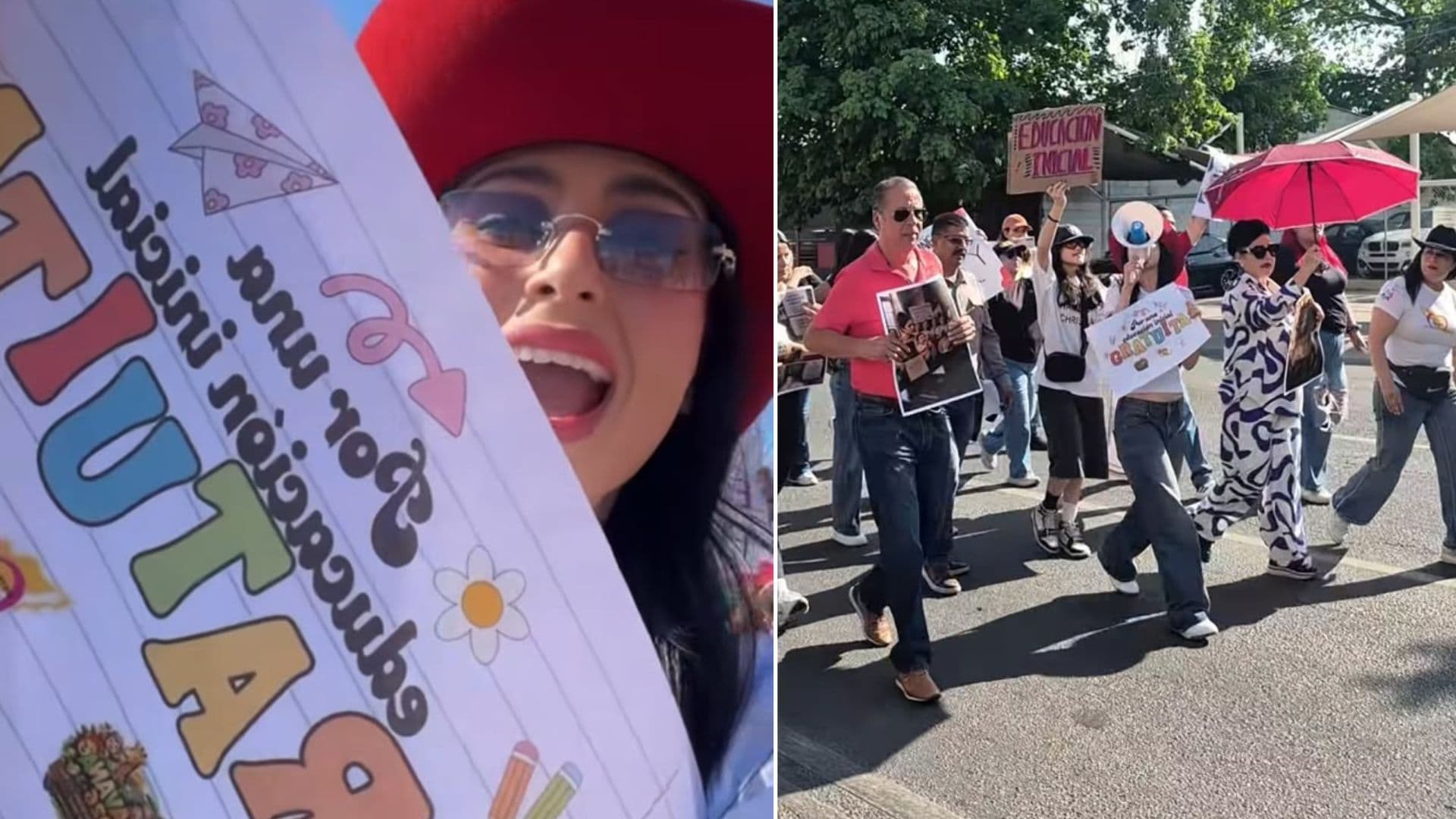 Lupita Villalobos Convoca y Macha por la Educación Inicial en Sonora; Esto Sabemos del Caso