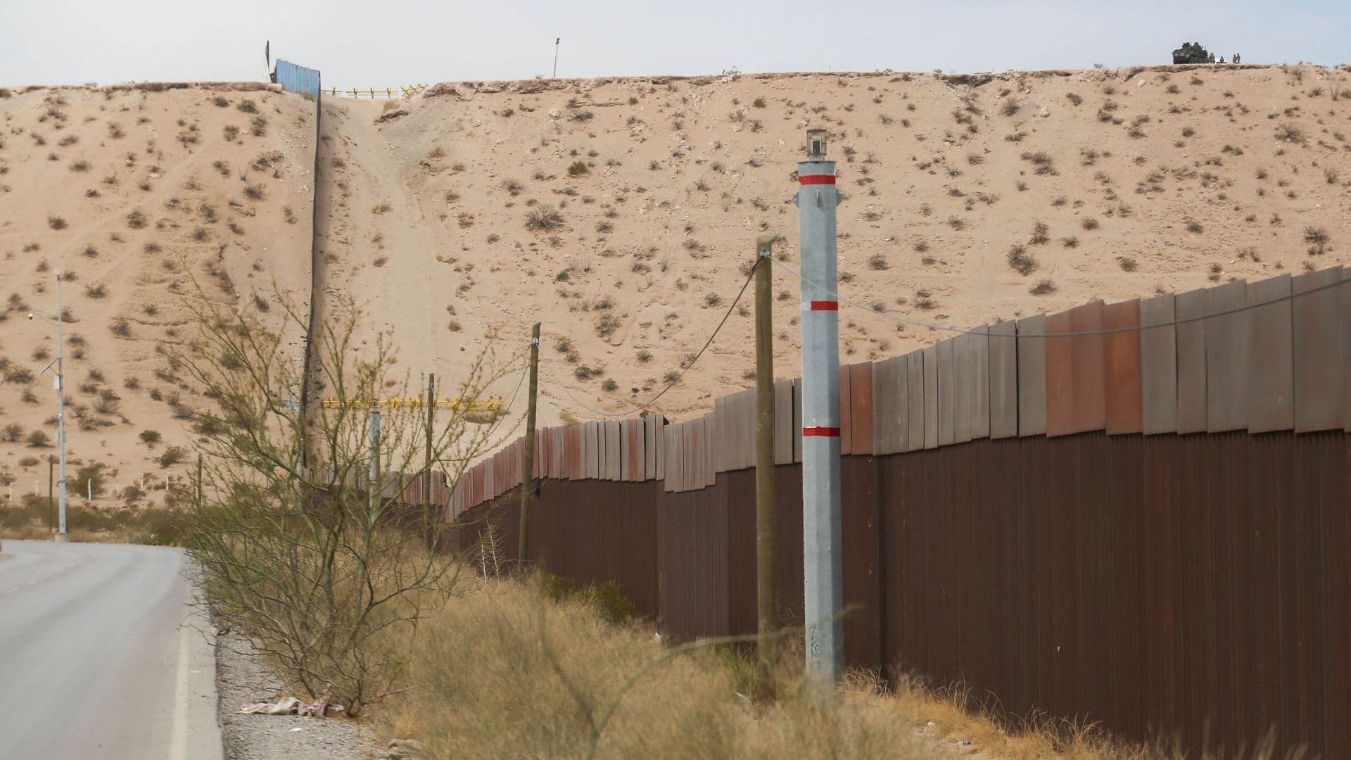 Muro fronterizo entre México y Estados Unidos. Foto: Cuartoscuro