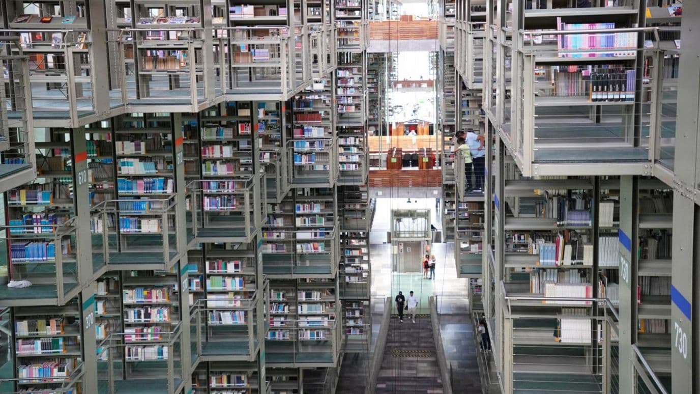 Biblioteca Vasconcelos. Foto: Cuartoscuro