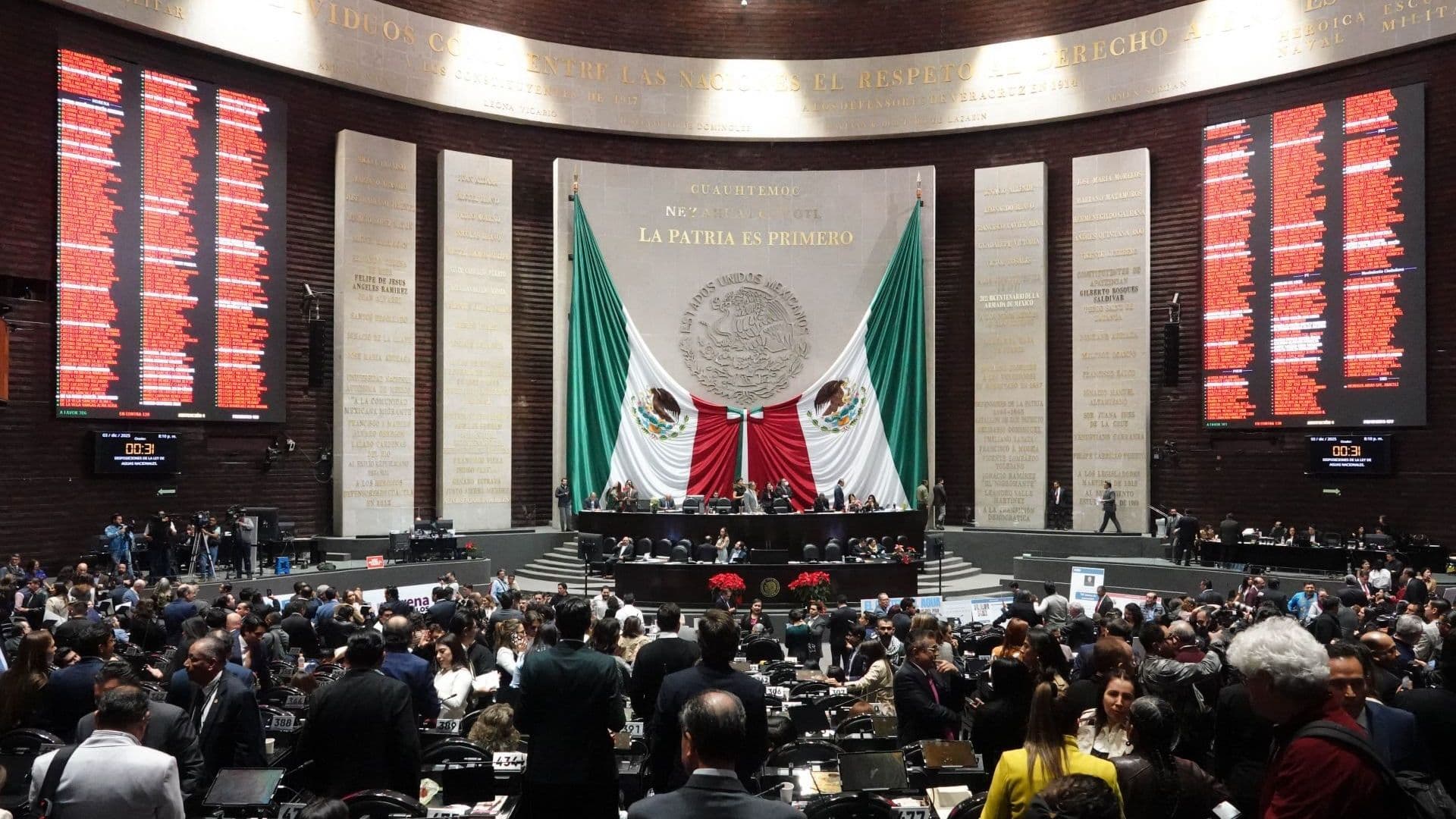 El pleno de la Cámara de Diputados. Foto: Cuartoscuro
