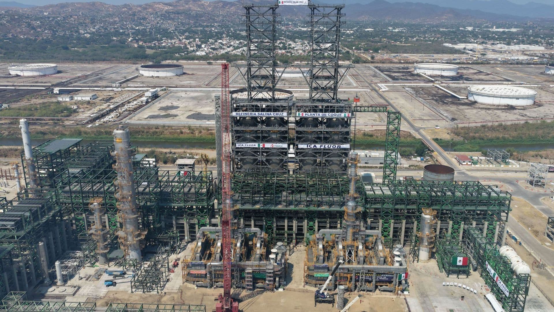 Refinería de Salina Cruz, Oaxaca. Foto: Pemex
