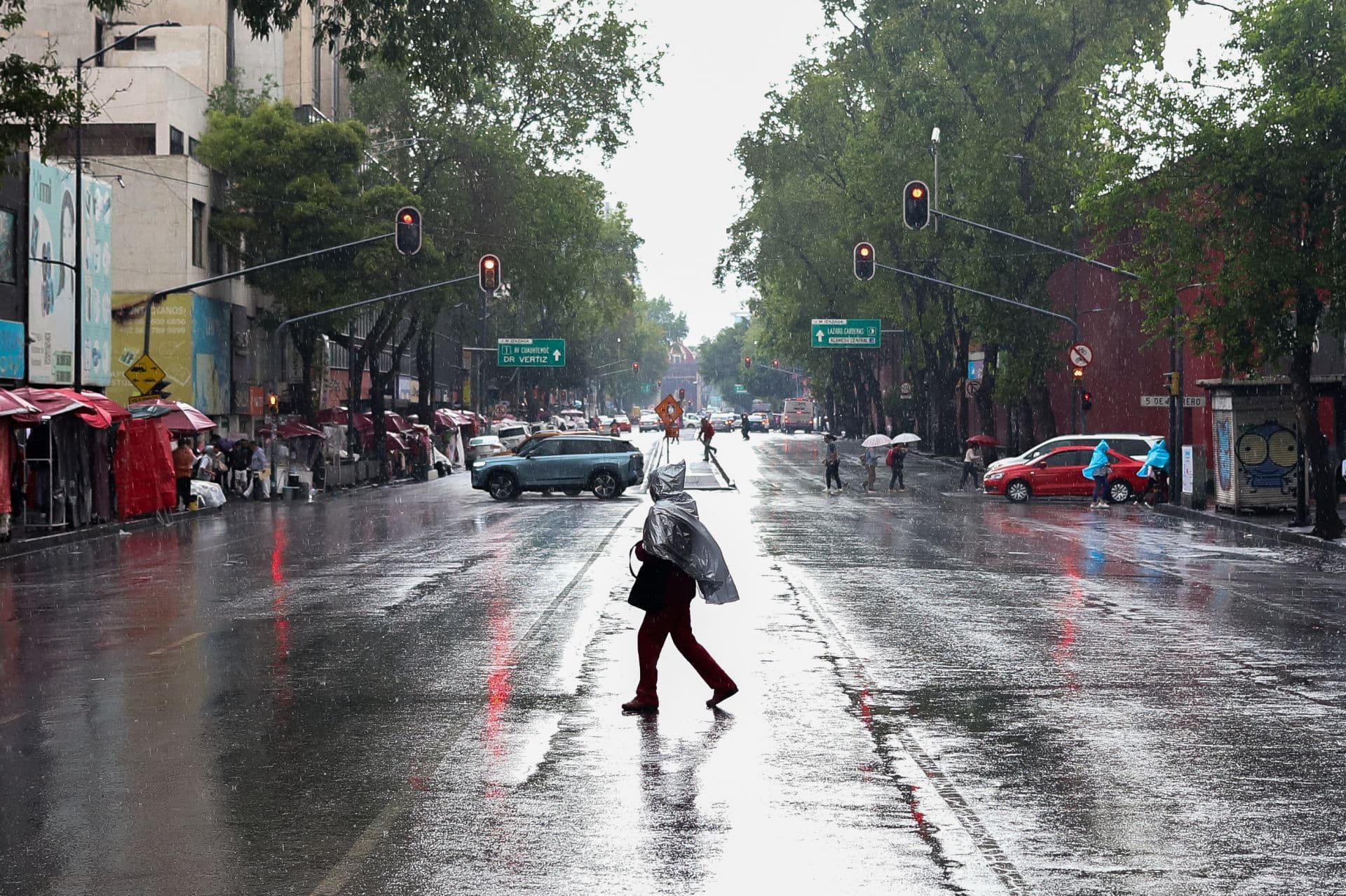 Activan Alerta en Toda la CDMX por Lluvias Fuertes y Caída de Granizo