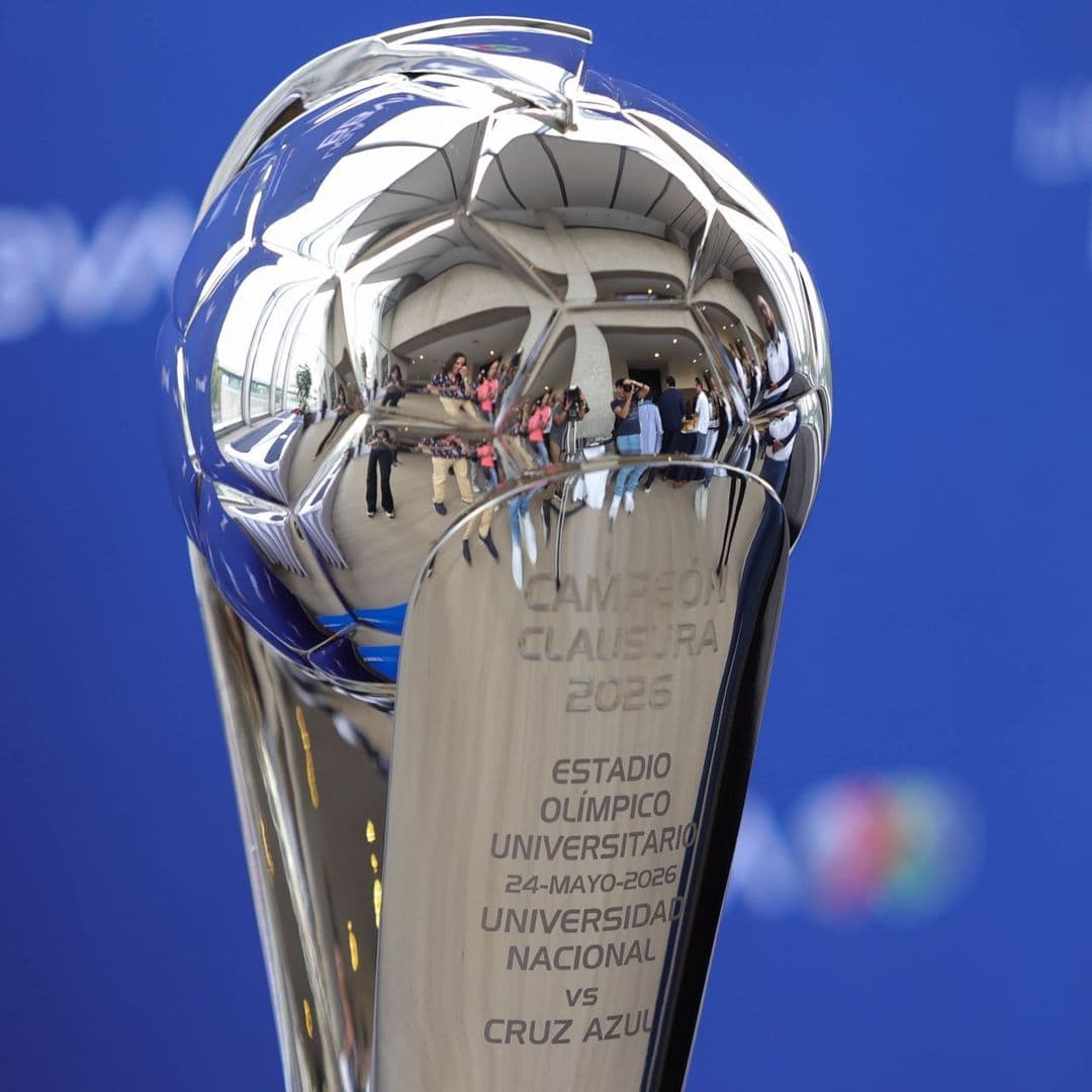 Trofeo de campeón de la Liga MX. Foto: Cuartoscuro