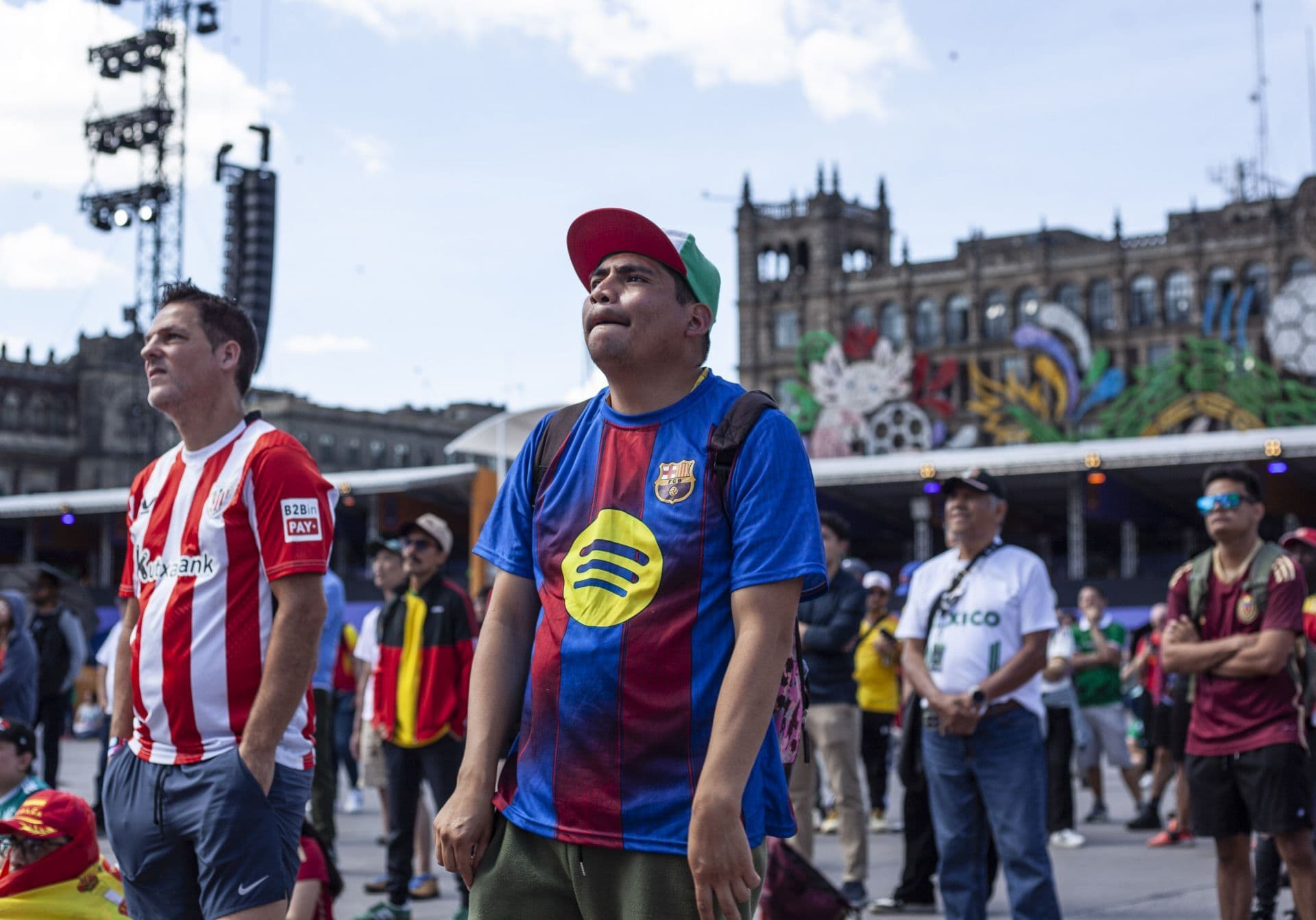 Suspenden Fan Fest del Zócalo CDMX por Fuerte Lluvia Durante Partido Irán vs Nueva Zelanda