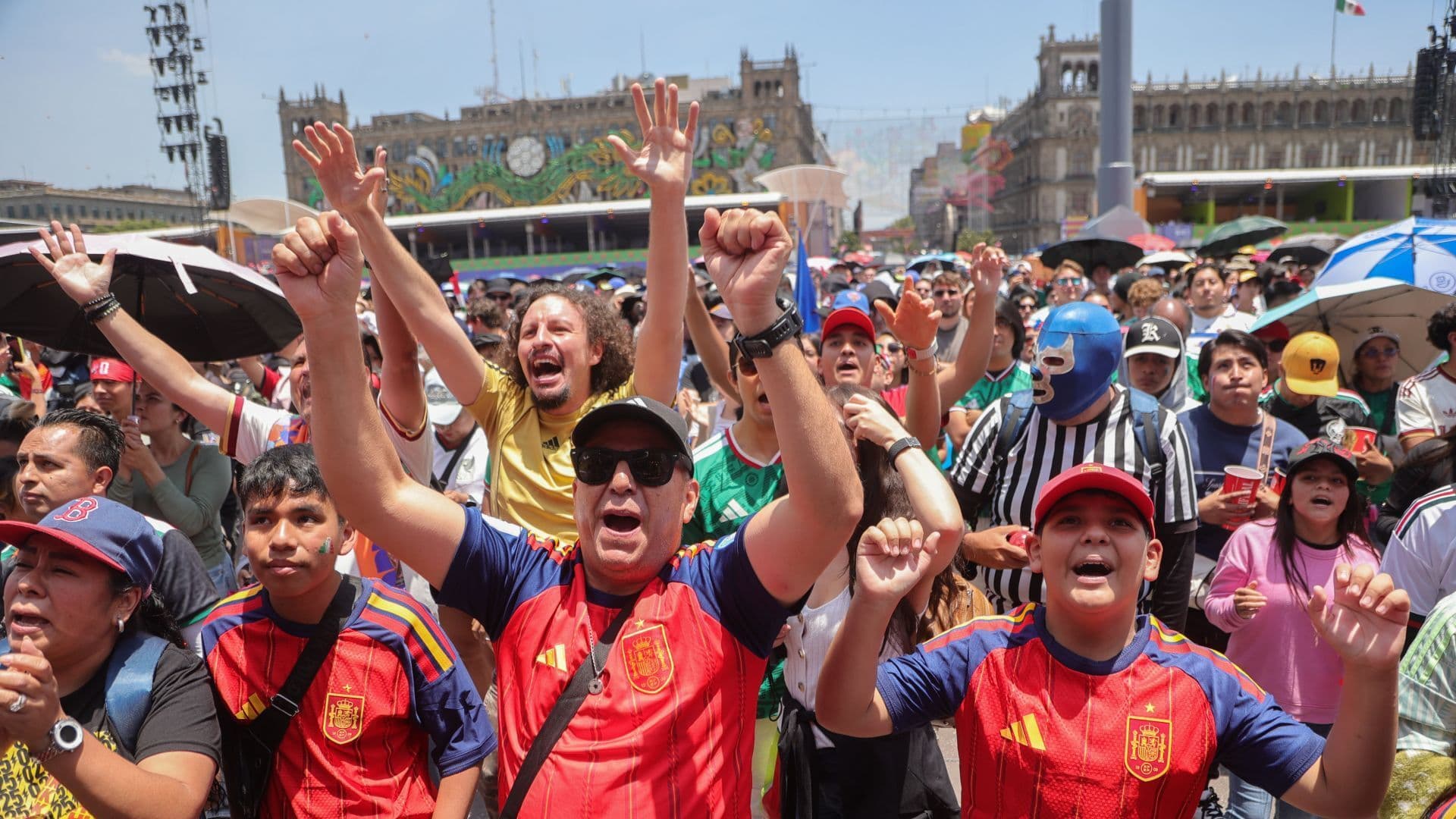 Fan Fest del Zócalo Registra Lleno Total Con Final del Mundial 2026: España vs Argentina