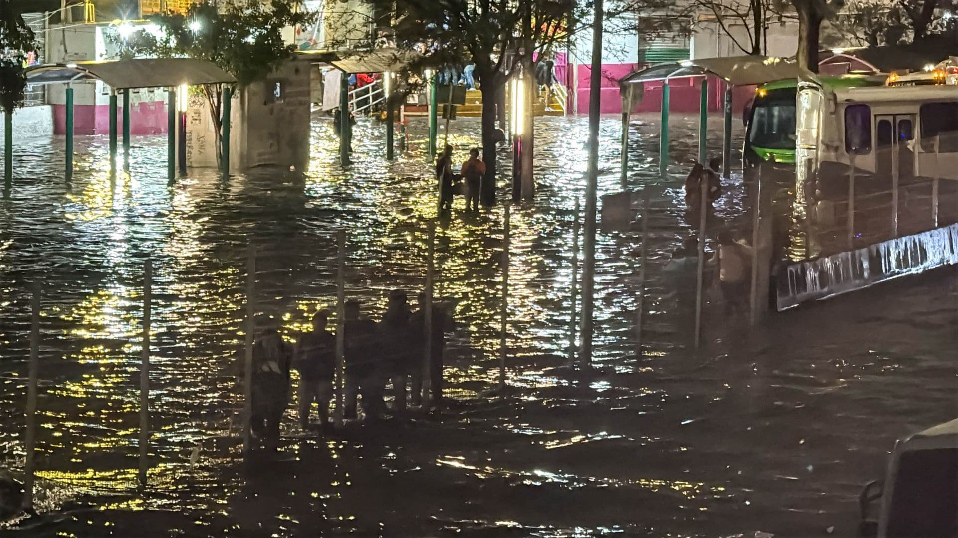 Inundaciones en la CDMX. Foto: Cuartoscuro
