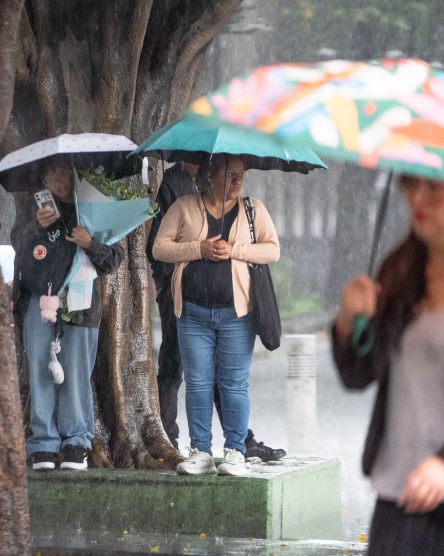 Fuertes lluvias en México