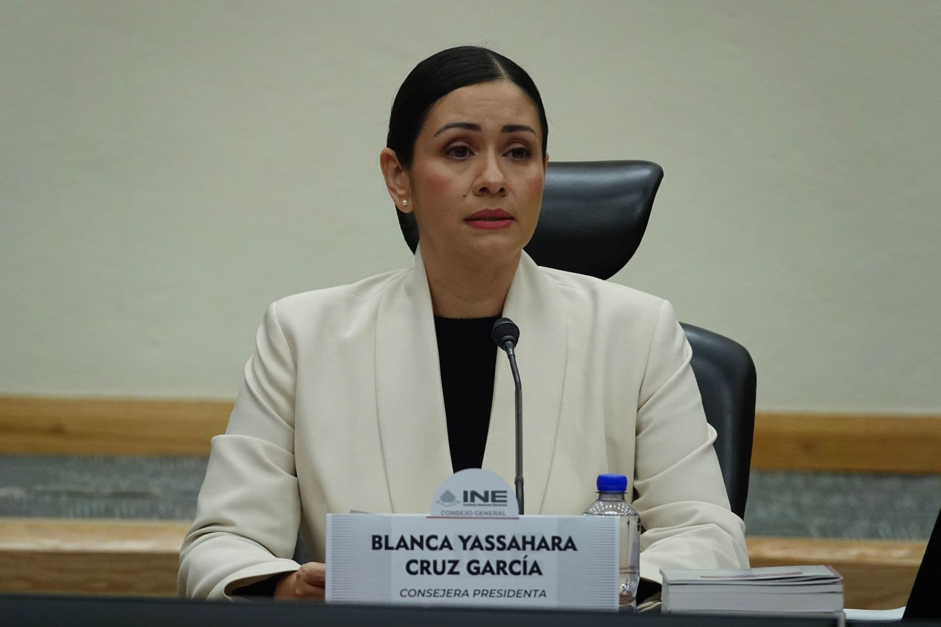 Blanca Cruz, consejera presidenta provisional del INE. Foto: Cuartoscuro