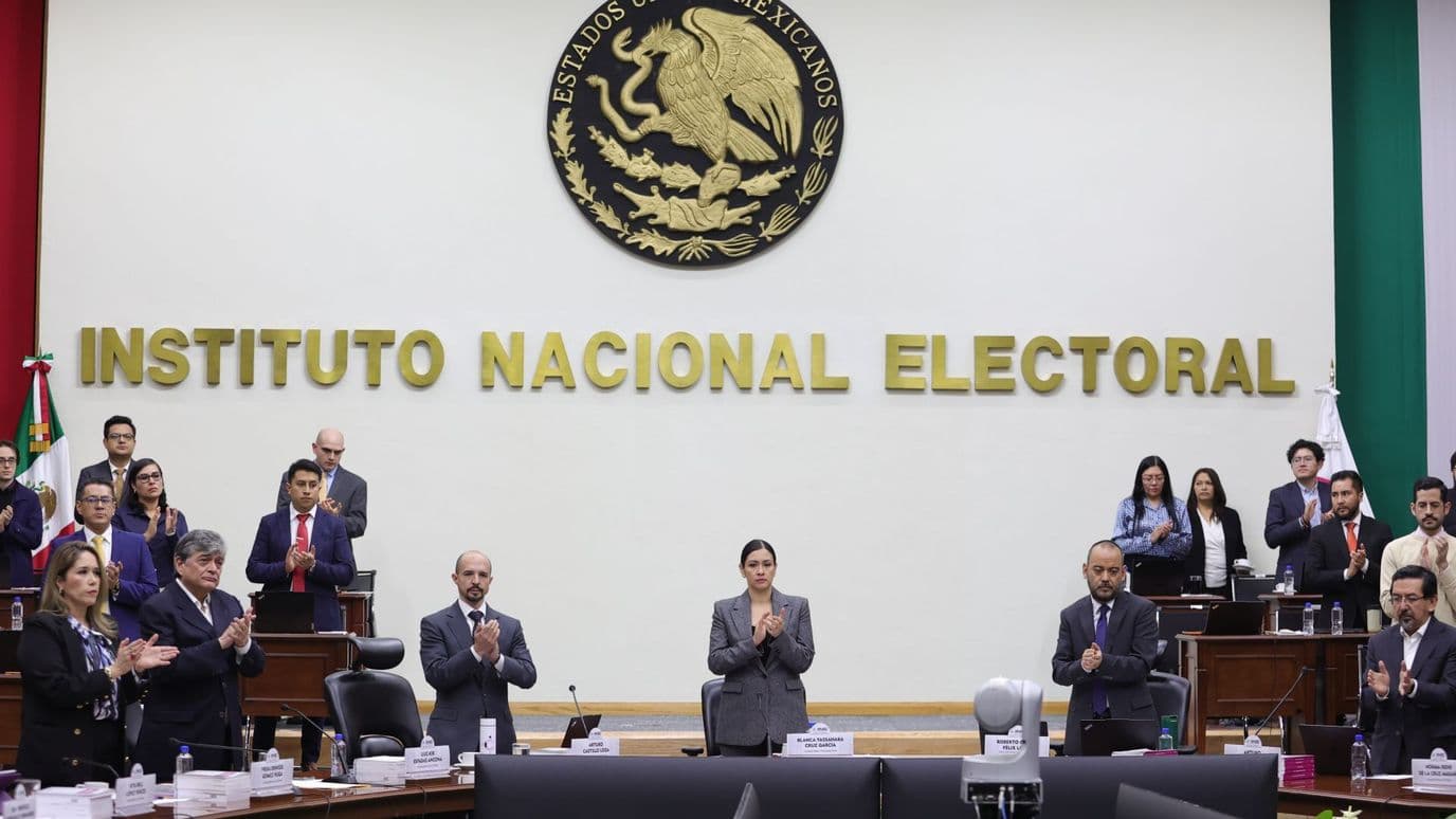 Sesión Ordinaria del Consejo General del Instituto Nacional Electoral. Foto: Cuartoscuro