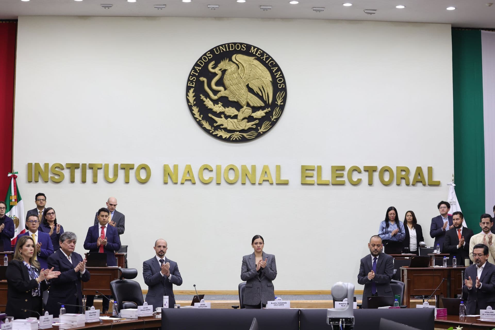 Sesión Ordinaria del Consejo General del Instituto Nacional Electoral. Foto: Cuartoscuro