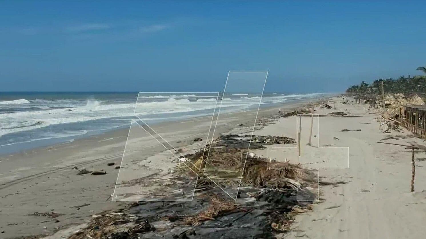 Habitantes de Barra Vieja, en Acapulco, lo Perdieron Todo tras Paso del Huracán Otis