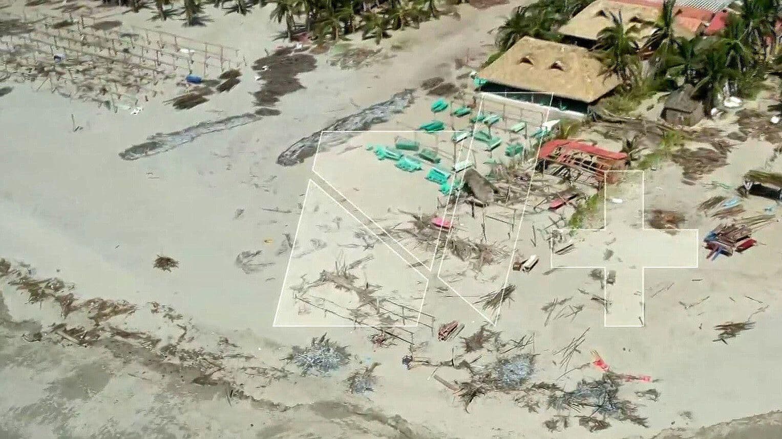 Barra Vieja, de las Zonas más Devastadas por el Paso del Huracán Otis