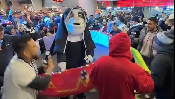 La Monja se Hace Presente en el Estadio de los Rayados