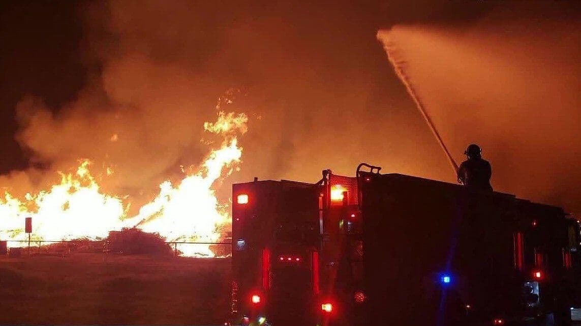 Bomberos de Mission Sofocaron Fuerte Incendio