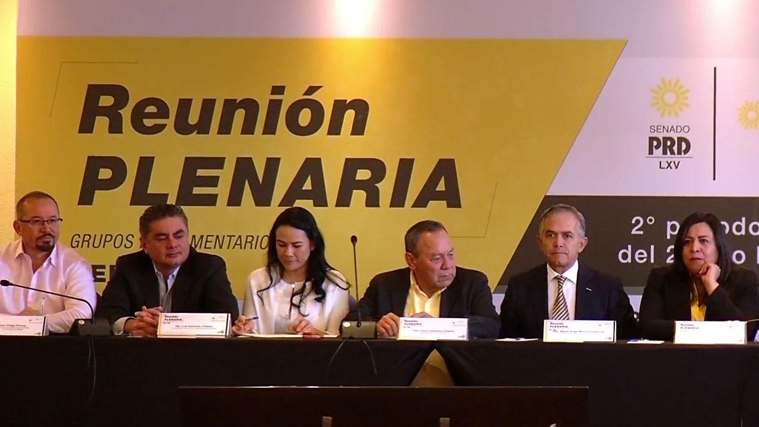Legisladores del PRD Celebran Plenaria en Ixtapan de la Sal