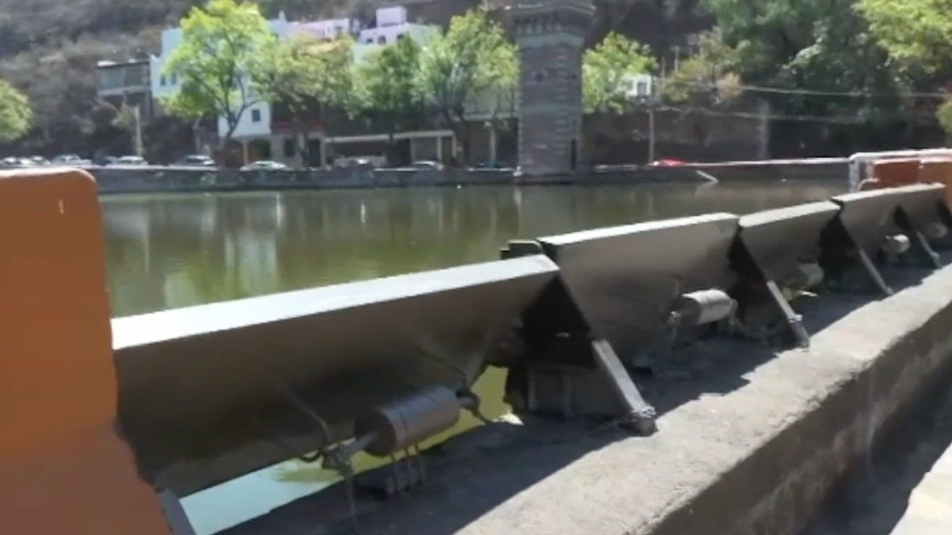 Vecinos Denuncian Abandono de la Presa de la Olla en Guanajuato Capital