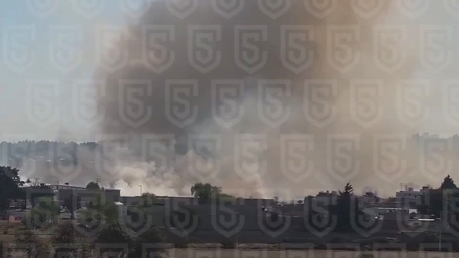 Incendio de Pastizal en La Barbosa, Zinacantepec, Edomex; Autoridades Piden Evitar la Zona