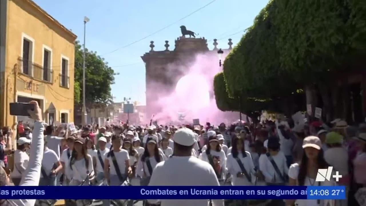 Se suman miles de Guanajuatenses a defender al INE