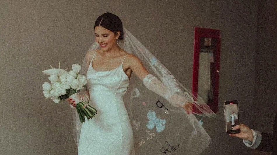 Así Lució Paulina Goto en su Boda con Rodrigo Saval