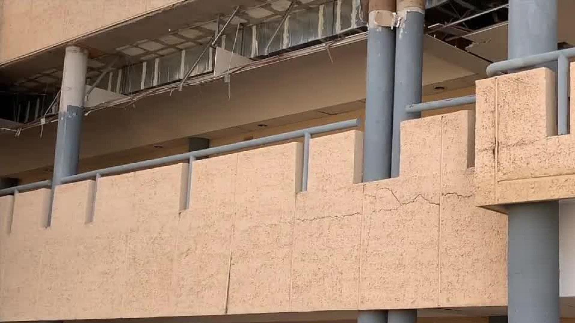 Edificio de Ingeniería de la UACH se Despedaza